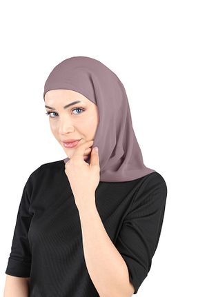 روسری بنفش شیفون Ecardin - کد 859725130