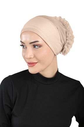 کلاه شنای حجاب سرمه ای زنانه Ecardin - کد 859748261