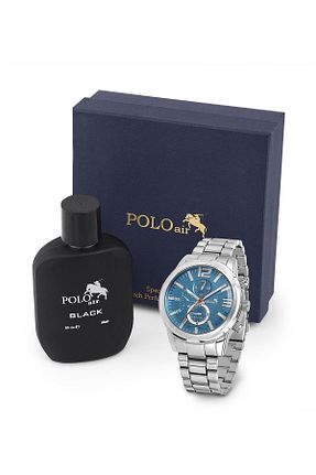 ست ساعت مچی مردانه فلزی polo air - کد 859531510