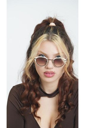 عینک آفتابی بژ زنانه 50 MİSE - کد 816902402