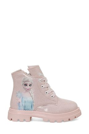 بوت / نیم بوت صورتی بچه گانه چرم مصنوعی Frozen - کد 859481448