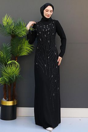 لباس حجاب مشکی زنانه Kalem giz astore - کد 859573675
