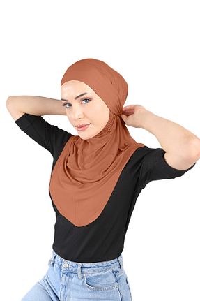 روسری نارنجی Ecardin - کد 859720469
