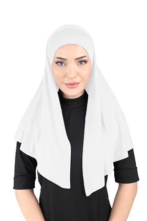 روسری سفید Ecardin - کد 859719246
