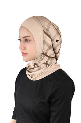 کلاه شنای حجاب سرمه ای زنانه Ecardin - کد 859701393