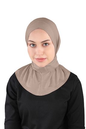 روسری قهوه ای Ecardin - کد 859731531