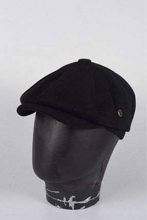 کلاه مشکی مردانه پشمی mercantoptan - کد 859575878