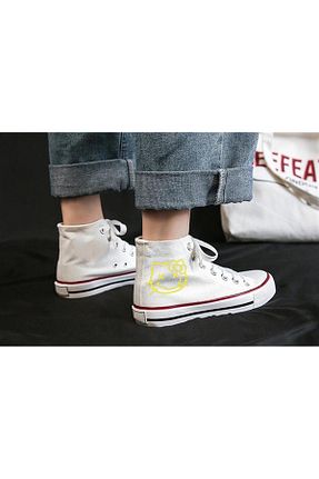 کفش پیاده روی سفید زنانه پارچه ای DEEFWEAR - کد 859626134
