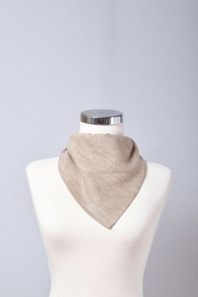 دستمال گردن بژ زنانه اکریلیک Sebir Moda - کد 859621036