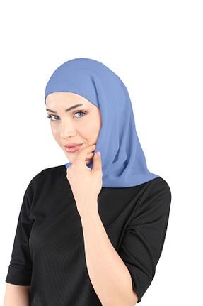 روسری سرمه ای شیفون Ecardin - کد 859727285
