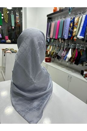 روسری طوسی پنبه ای GÜLHAN - کد 859714839