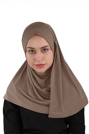 روسری قهوه ای Ecardin - کد 859774201