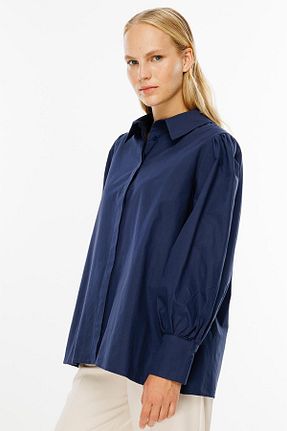 پیراهن حجاب سرمه ای زنانه Relaxed Hooopstore - کد 859713089