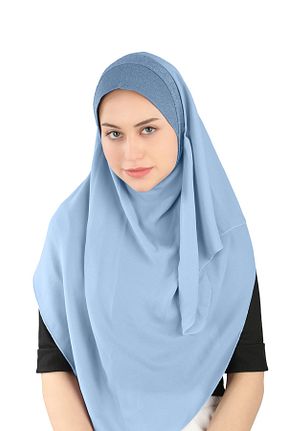 روسری آبی Ecardin - کد 859725192