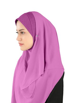 روسری بنفش Ecardin - کد 859723183
