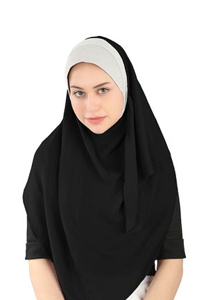 روسری طوسی Ecardin - کد 859724239