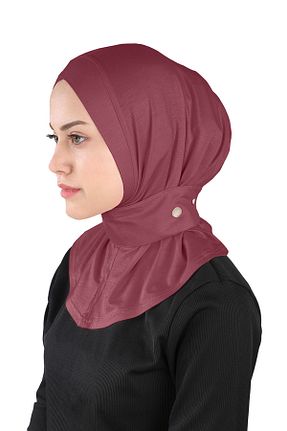 روسری زرشکی Ecardin - کد 859731595