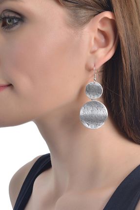 گوشواره جواهر روکش نقره LABALABA - کد 31268848