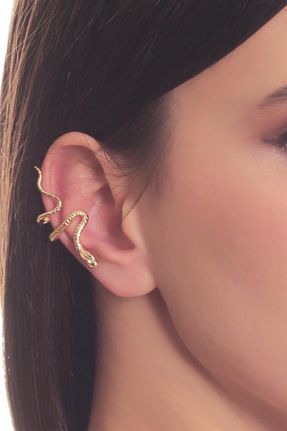 گوشواره جواهر طلائی فلزی LABALABA - کد 692803012