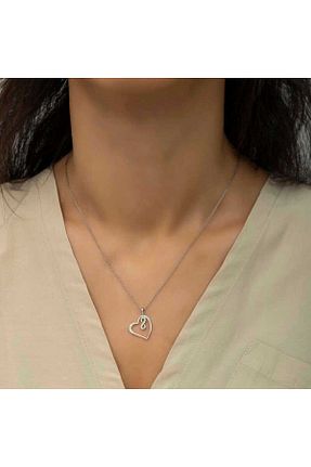 گردنبند نقره بژ زنانه 925 عیار godfroy - کد 859845938