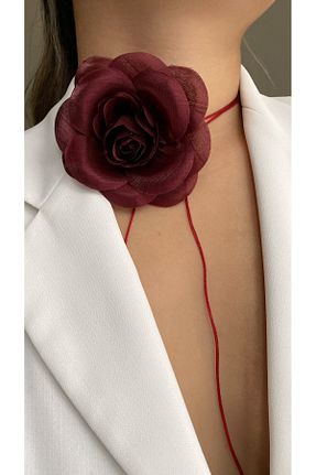 گردنبند جواهر زرشکی زنانه Âlâ Atelier - کد 446189649