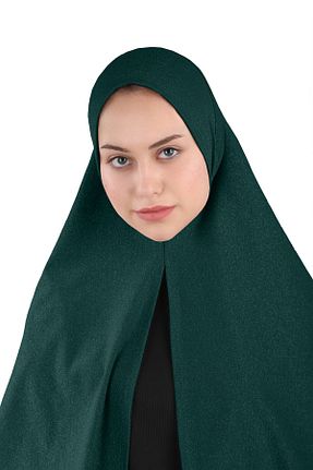 روسری سبز پنبه ای Ecardin - کد 859774467