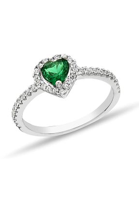 انگشتر نقره زنانه زیرکن Metay Silver - کد 852263374