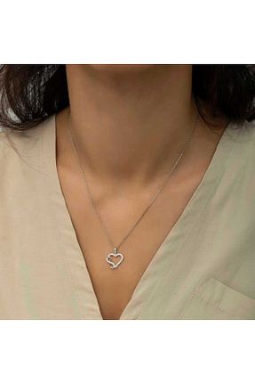 گردنبند نقره بژ زنانه 925 عیار godfroy - کد 859845940