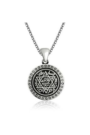 گردنبند نقره بژ مردانه 925 عیار godfroy - کد 859845265