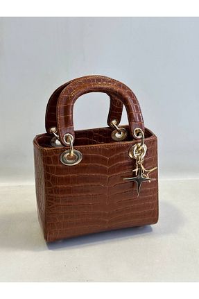 کیف دستی قهوه ای زنانه سایز متوسط HFKY - کد 859914904