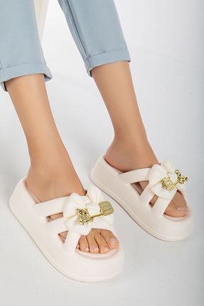 دمپائی بژ زنانه EVA PLN SHOES - کد 859801243