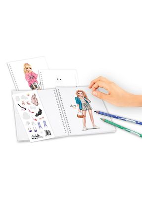 دفتر طلائی Karton Top Model - کد 835652112