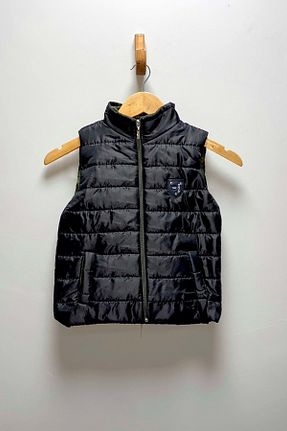 کاپشن مشکی بچه گانه پلی استر Mnk Baby&Kids - کد 346712724