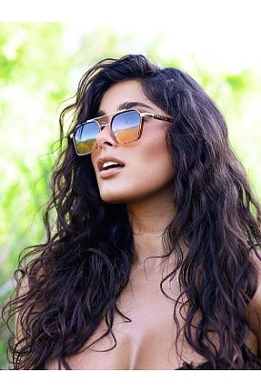 عینک آفتابی قهوه ای زنانه 55 MİSE - کد 845032145