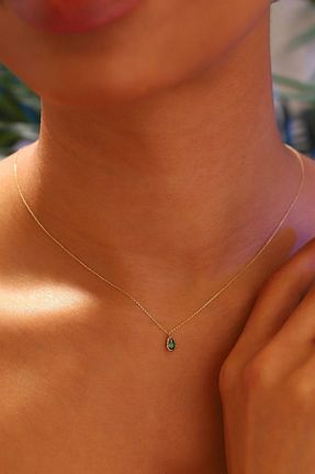 گردنبند طلا زرد زنانه 14 عیار KILIÇOĞLU - کد 859521237