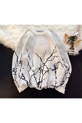 پلیور بژ زنانه طرح دار DEEFWEAR - کد 859636295