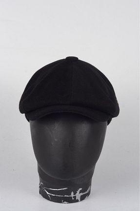 کلاه مشکی مردانه پشمی mercantoptan - کد 859575878
