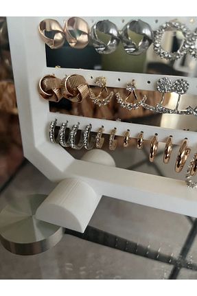 نظم دهنده جواهرات و آرایش سفید پلاستیک Genel Markalar - کد 859626487