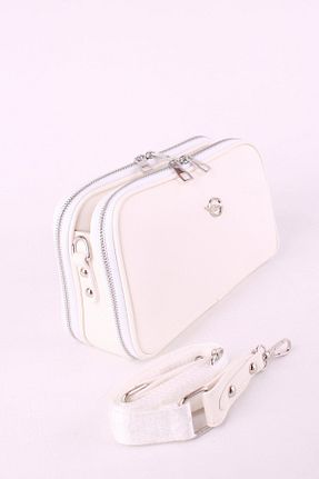 کیف دوشی سفید زنانه چرم مصنوعی GALB LEATHER - کد 859642678
