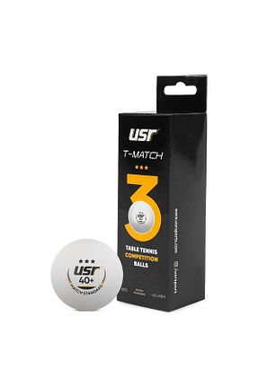 توپ تنیس روی میز سفید Usr - کد 50287767