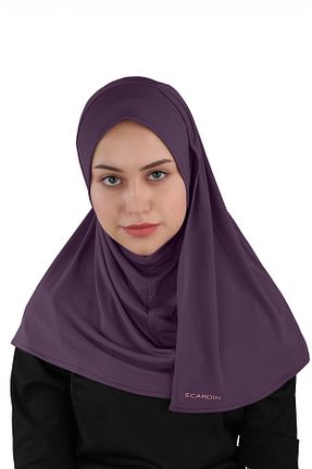 روسری بنفش Ecardin - کد 859773726