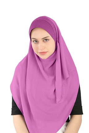 روسری بنفش Ecardin - کد 859723183
