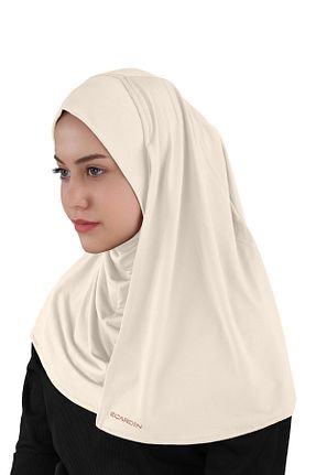 روسری بژ Ecardin - کد 859774511