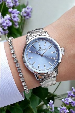 ساعت مچی متالیک زنانه 34 میلی متر Daniel Klein - کد 728989881