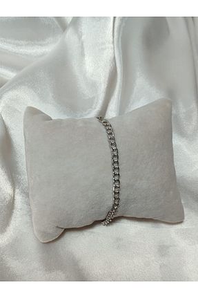دستبند جواهر زنانه روکش نقره KCA HOME - کد 859790600