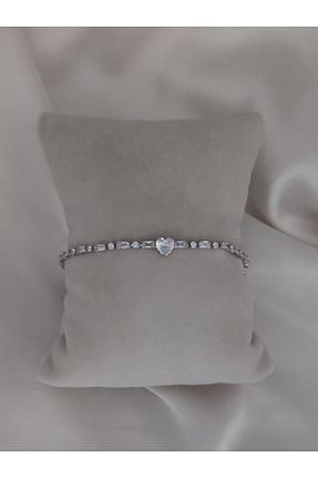 دستبند جواهر زنانه روکش نقره KCA HOME - کد 859801890