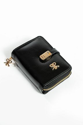 کیف پول مشکی زنانه سایز متوسط ImPolo - کد 804968243