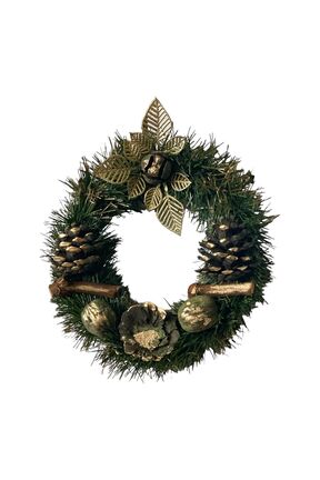 تزئینات درب سبز پلاستیک ART PINE - کد 859597803