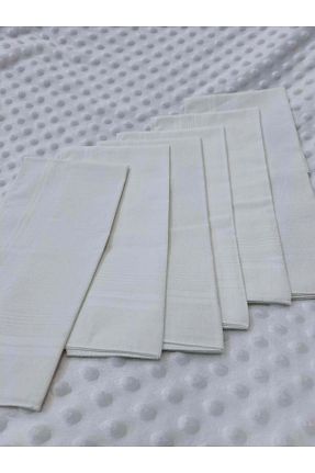 دستمال جیبی سفید مردانه پارچه ای BERKAY - کد 859609904