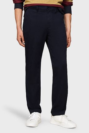 شلوار سرمه ای مردانه پنبه - الاستین Tommy Hilfiger - کد 859682096